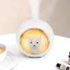 New Space cute bear humidifier, creative desktop night light, sleeping light cartoon Specification image
